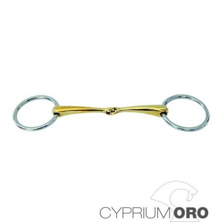  Filete Sefton Cyprium Oro Anilla Inoxidable Para Bocado