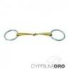  Filete Sefton Cyprium Oro Anilla Inoxidable Para Bocado