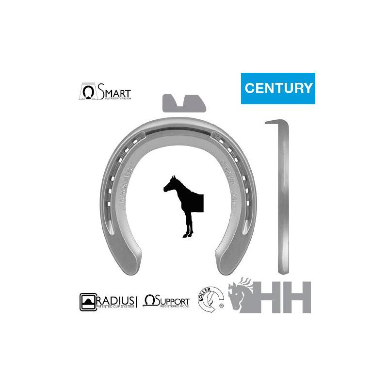  Herradura Kerckhaert Alu Century Support Aluminio 1 Pestaña Delantera