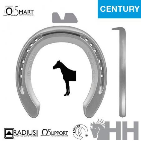  Herradura Kerckhaert Alu Century Support Aluminio 1 Pestaña Delantera
