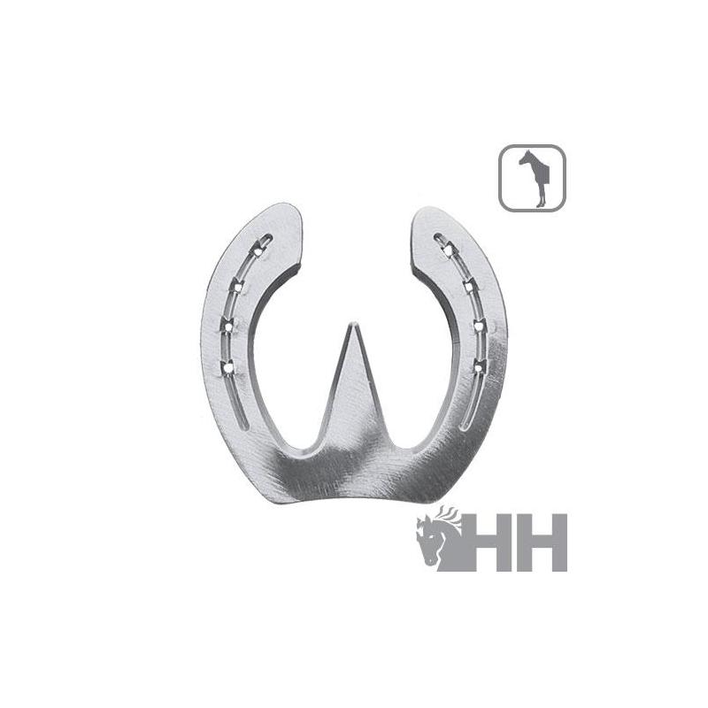  Herradura Colleoni Aluminio Fcabb Abierta Lumbres 2 Pestañas Delantera (par)