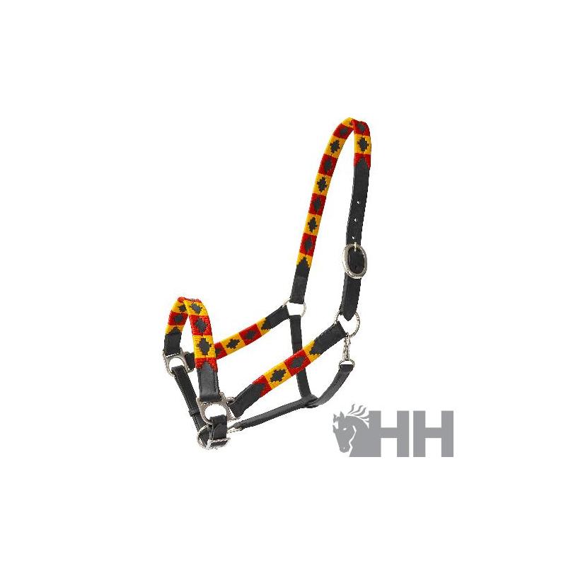  Cabezada Cuadra Lexhis Cuero Modelo Navajo