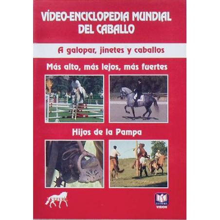 Dvd Vídeo-enciclopedia Mundial Del Caballo. A Galopar, Jinetes Y Caballos. Más Alto, Más Lejos, Más