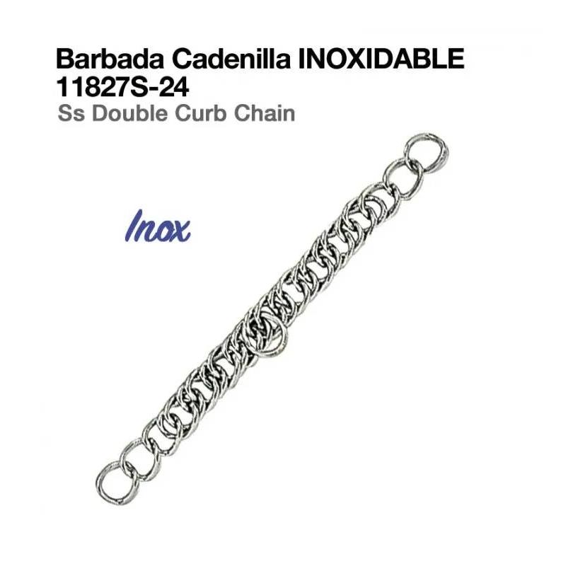Barbada Cadenilla Inoxidable 11827S-24