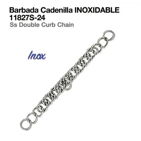 Barbada Cadenilla Inoxidable 11827S-24