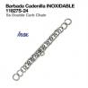 Barbada Cadenilla Inoxidable 11827S-24