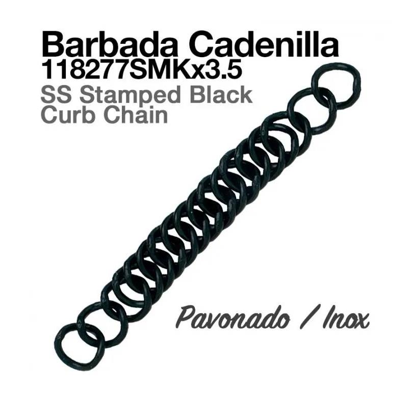 Barbada Cadenilla Pavonado/inox. 118277Smkx3.5