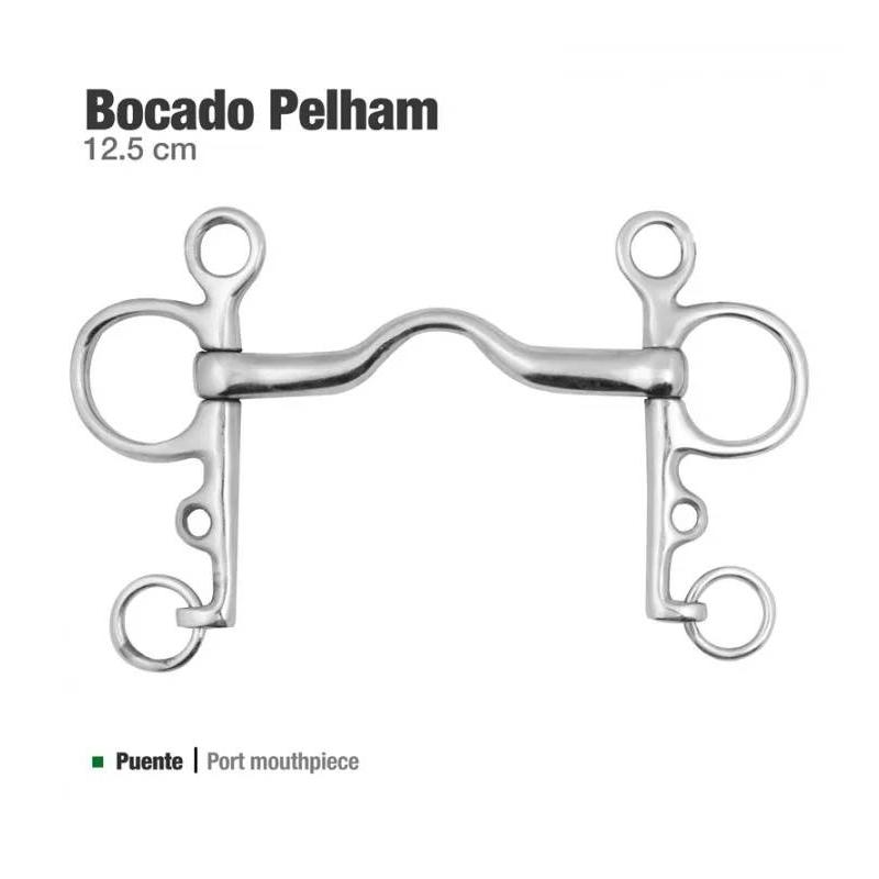 Bocado Pelham Puente Económico L14-15J