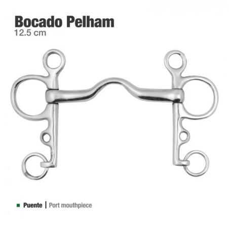 Bocado Pelham Puente Económico L14-15J