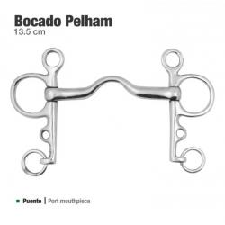 Bocado Pelham Puente Económico L14-15J