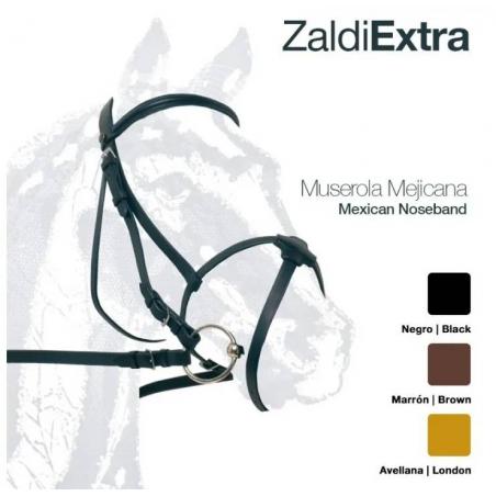 Cabezada Zaldi Extra 157 Muserola Mejicana