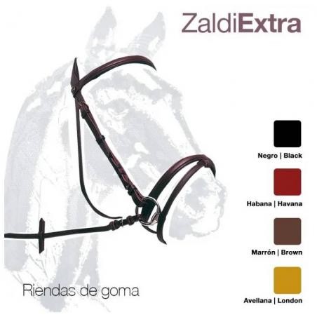 Cabezada Zaldi Extra 204 Riendas Goma