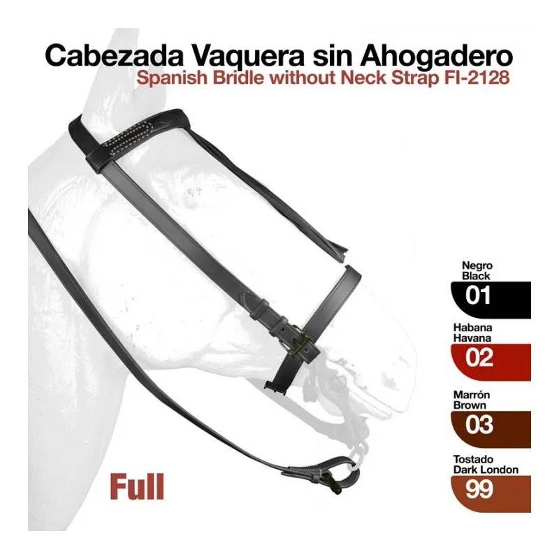 Cabezada Vaquera Sin Ahogadero 2128 