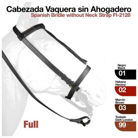 Cabezada Vaquera Sin Ahogadero 2128 