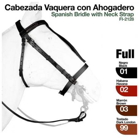 Cabezada Vaquera Con Ahogadero 2128 