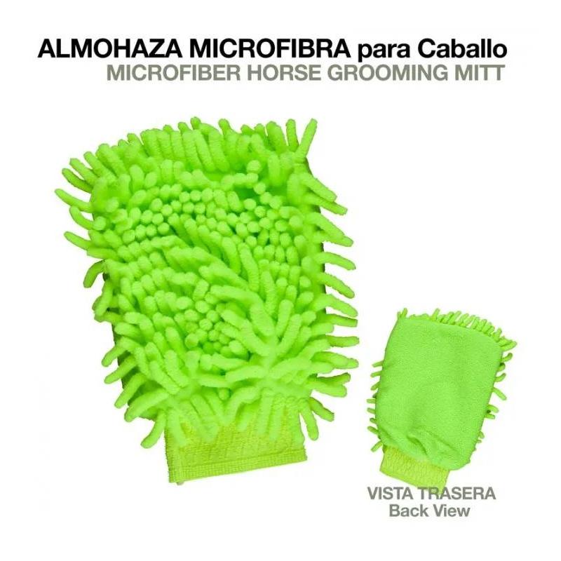 Almohaza Microfibra Para Caballo 24487-03 Verde