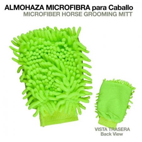 Almohaza Microfibra Para Caballo 24487-03 Verde