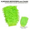 Almohaza Microfibra Para Caballo 24487-03 Verde
