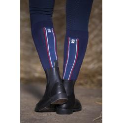 Calcetines Equithème "classic" Azul/blanco/rojo