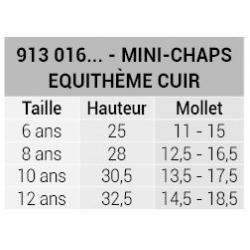 Polainas Equithème De Cuero