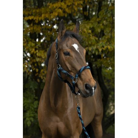 Cabezada De Cuadra + Ramal Equithème "tressé"