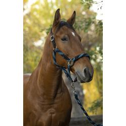 Cabezada De Cuadra + Ramal Equithème "tressé"