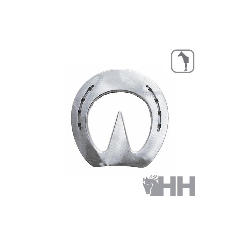 Herradura Colleoni Aluminio Cpbbb Cerrada Corazón 3 Pestañas Delantera (Par)