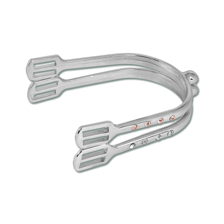 Juego De Espuelas Crystal, Para Mujer