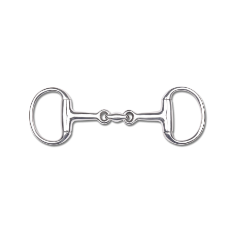 Bocado Con Oliva Poni Y Doble Articulación, Macizo