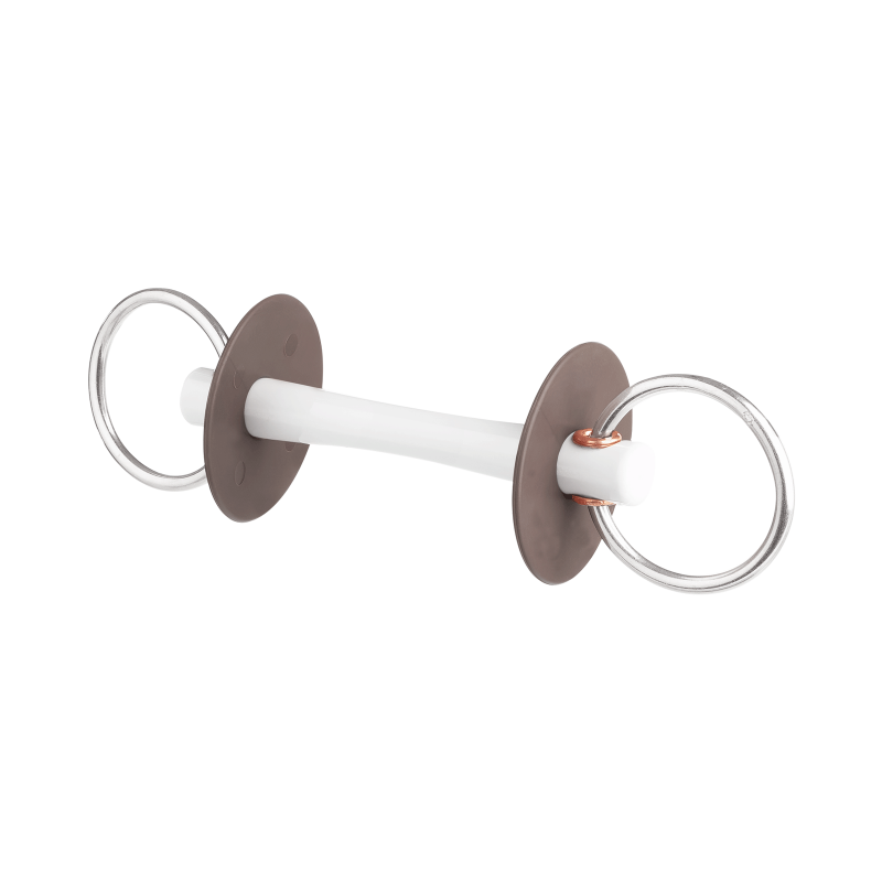 Filete De Anillas Beris Con Cañón Confort, Anilla De 6 Cm