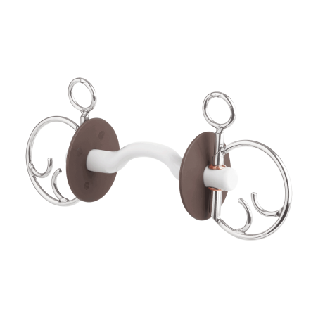 Bocado Combinado De Kimblewick Beris Con Cañón Con Desveno