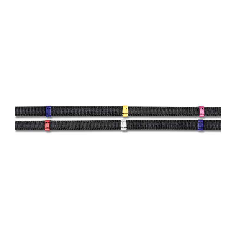 Waldhausen X-Line Riendas Antideslizamiento Con Cintillas De Colores