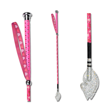 Fusta Con Corazones Y Cabeza De Caballo, Para Niños