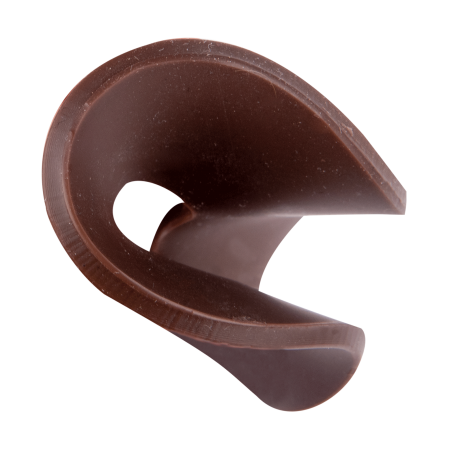 Beris Gel-Gebissscheiben, 70Mm Durchmesser, Extra Soft, Braun, 1 Paar