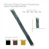  Cincha Triple Cuero Castecus