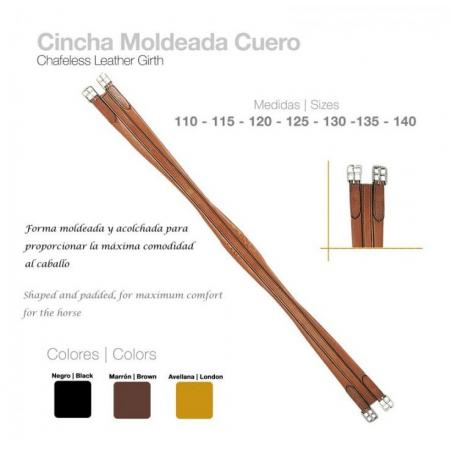  Cincha Moldeada Cuero