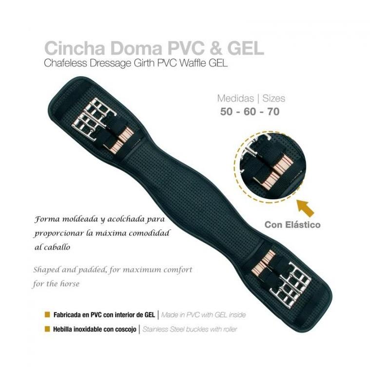 Cincha Doma Pvc & Gel 4107855r-20k