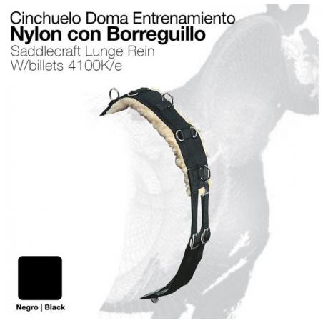  Cinchuelo Doma Entrenamiento Nylon Con Borreguillo