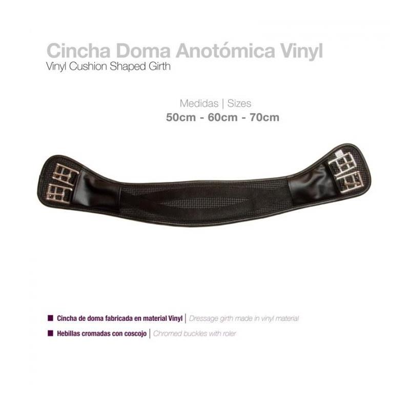  Cincha Doma Anatómica Vinyl Tc-8006