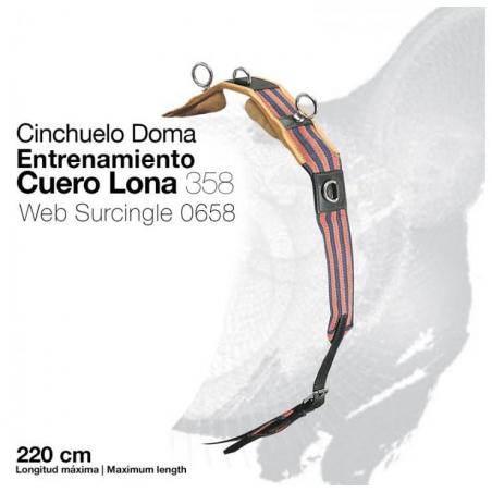  Cinchuelo Doma Entrenamiento Cuero Lona 358