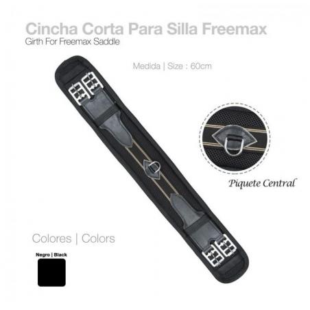  Cincha Corta Para Silla Freemax Negro 60cm