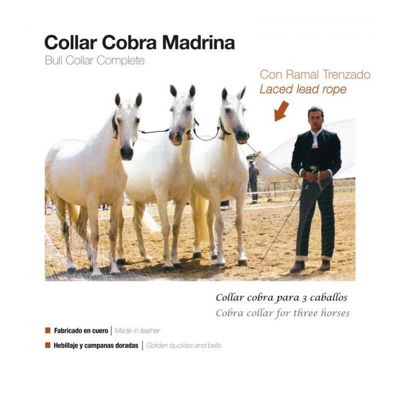  Collar Cobra Madrina Con Ramal Trenzado