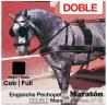  Enganche Pechopetral Maratón Doble Negro