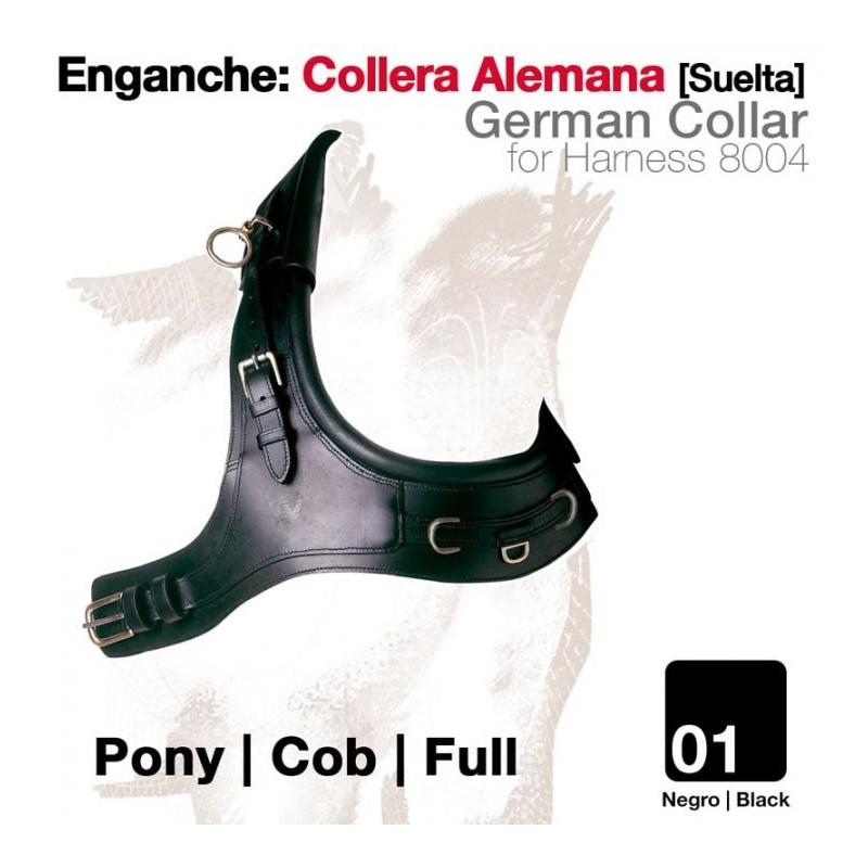  Enganche Collera Alemana Suelta Negro