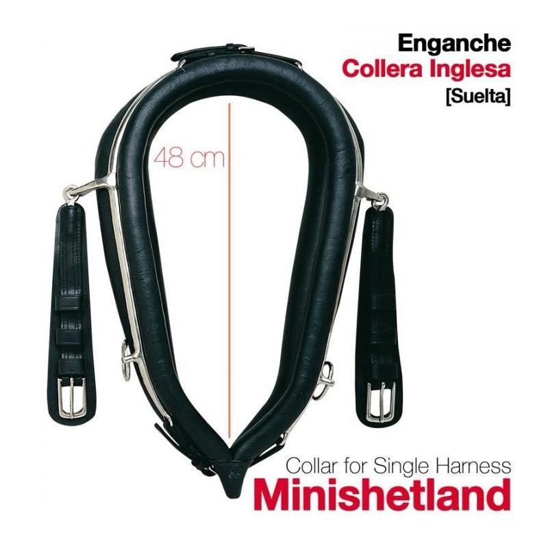  Enganche Collera Inglesa Suelta Minishetland 48cm