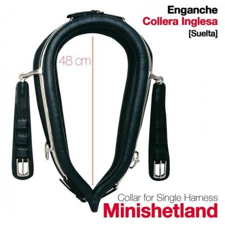  Enganche Collera Inglesa Suelta Minishetland 48cm