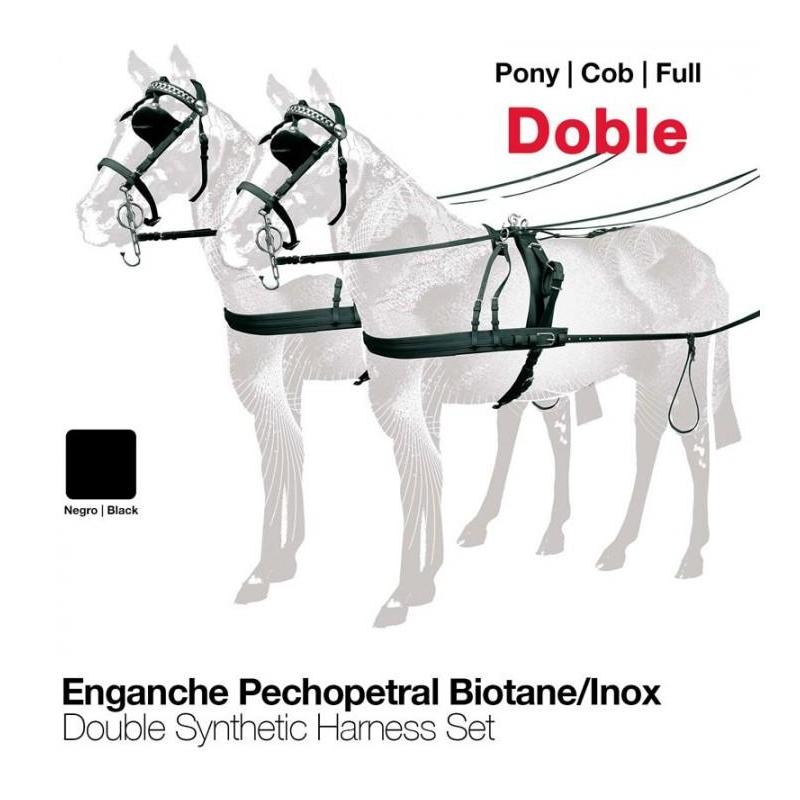  Enganche Pechopetral Biotane/inox Doble