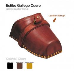  Estribo Gallego Cuero