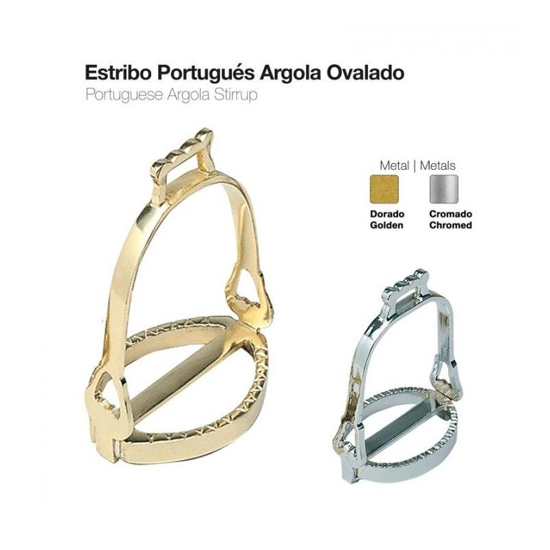  Estribo Portugués Argola Ovalado