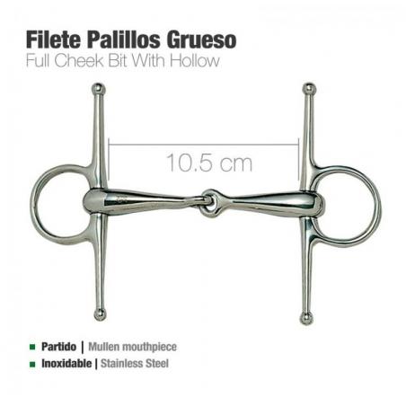  Filete Palillos Grueso Inox 21936